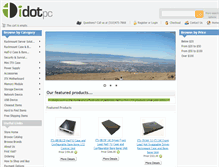 Tablet Screenshot of idotpc.com